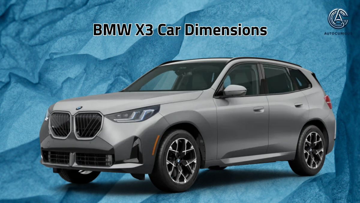 BMW X3 Car Dimensions