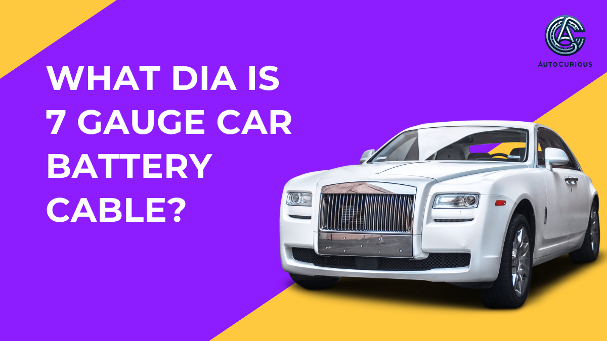 What Dia is 7 Gauge Car Battery Cable?