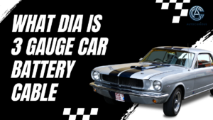 What Dia is 3 Gauge Car Battery Cable​  