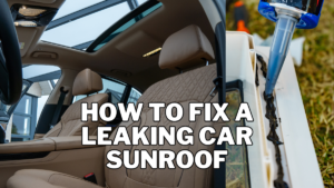 How to Fix a Leaking Car Sunroof DIY